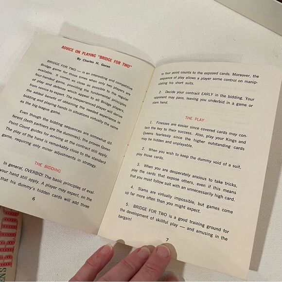 Goren’s Bridge for Two vintage set - Picture 6 of 10